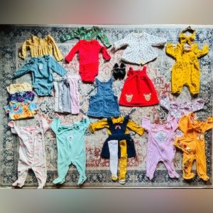 3-6 Month Girl Clothing Lot